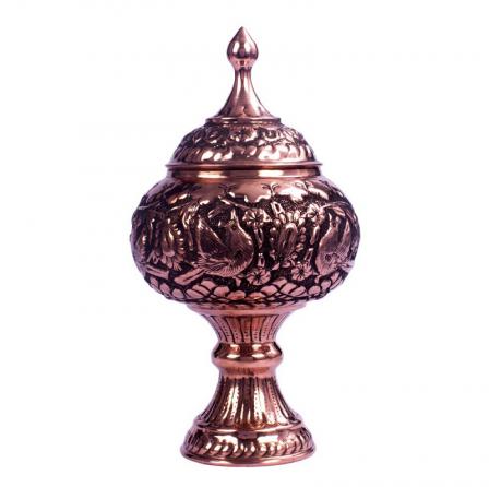فروشنده شکلات خوری پایه دار مسی