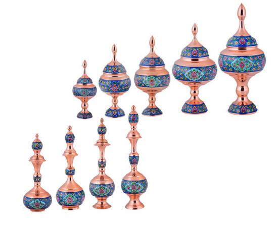 بازار فروش خمره مسی میناکاری